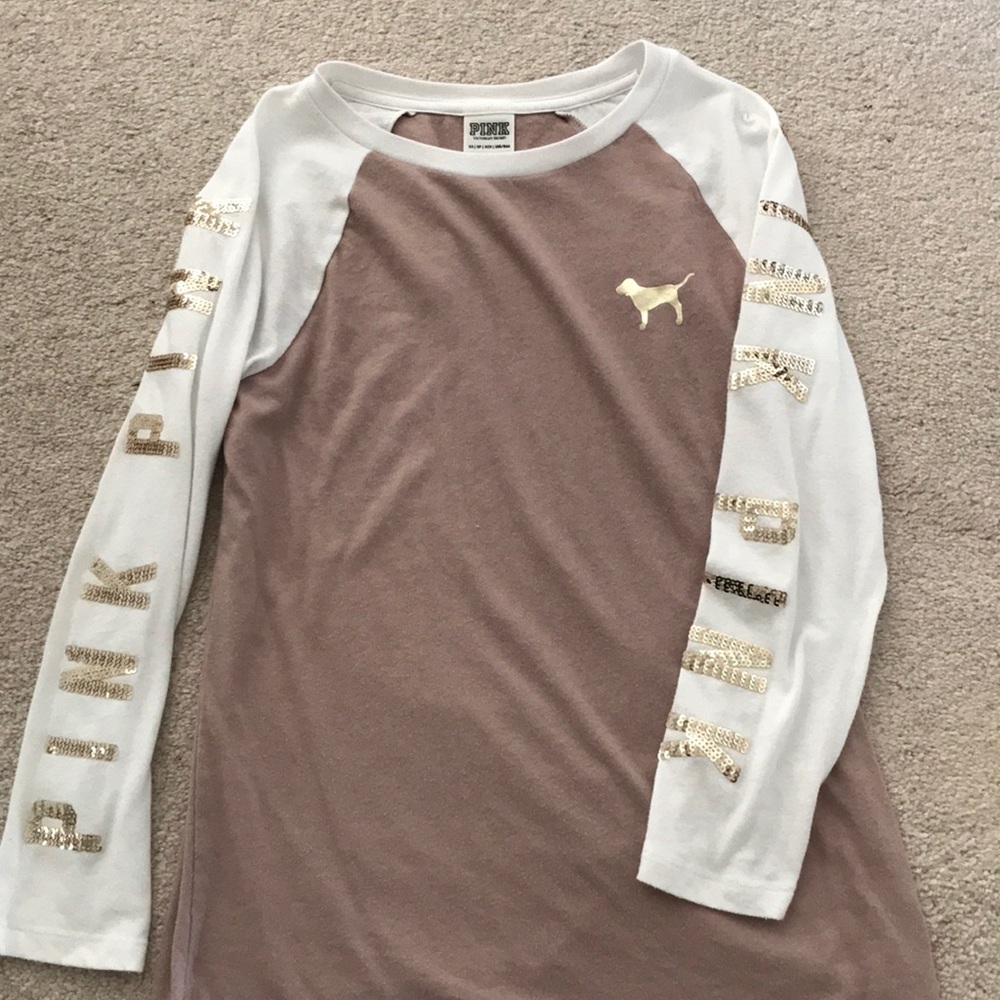 VS PINK Baseball Tee